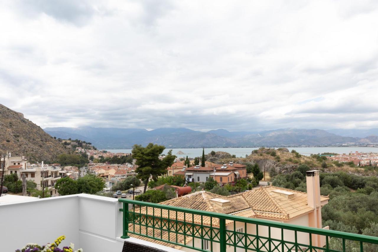 Chrysothemis - Panoramic Sea View Villa Nafplio Ngoại thất bức ảnh