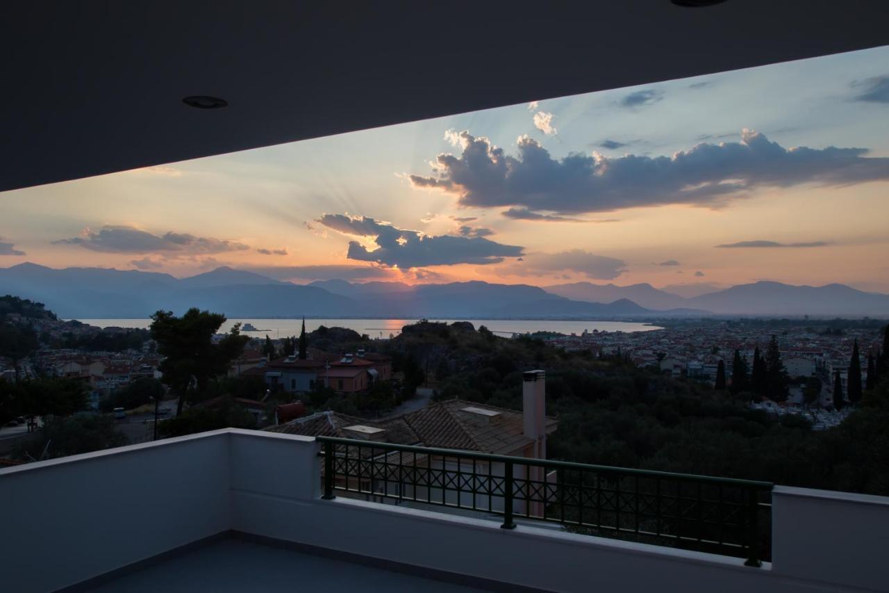 Chrysothemis - Panoramic Sea View Villa Nafplio Ngoại thất bức ảnh