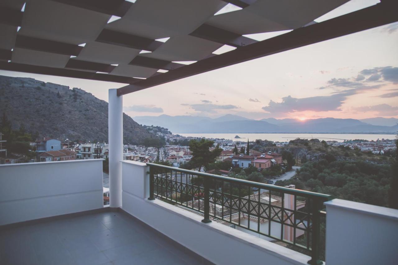 Chrysothemis - Panoramic Sea View Villa Nafplio Ngoại thất bức ảnh